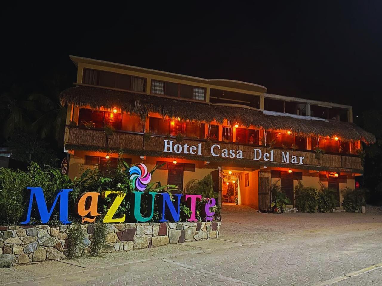 Hotel Casa Del Mar Mazunte Santa María Tonameca Zewnętrze zdjęcie